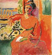 Henri Matisse Woman in the front of window oil painting artist